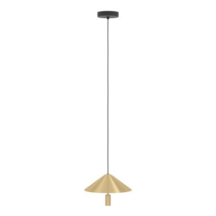 Eglo - LED Lestenec na vrvici LED/12W/230V 3000K zlata