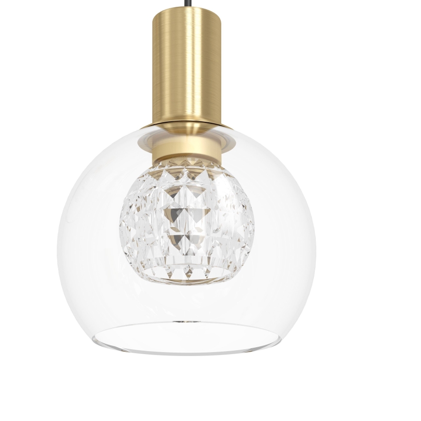 Eglo - LED Zatemnitveni lestenec na vrvici 6xLED/5,4W/230V 3000K zlata