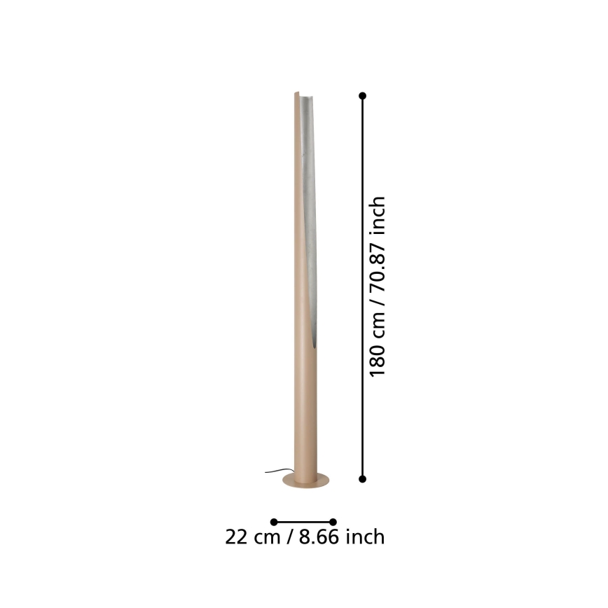 Eglo - LED Talna svetilka 1xGU10/5,7W/230V bež