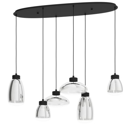 Eglo - LED Zatemnitveni lestenec na vrvici 6xLED/5,4W/230V 2700K dimna