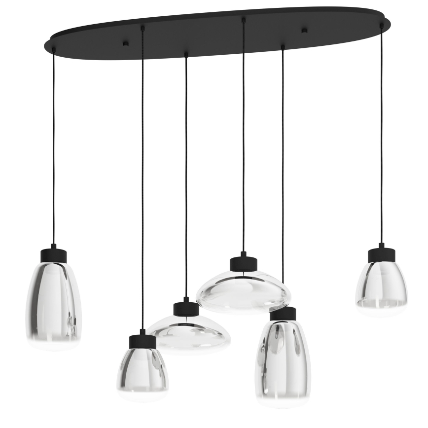 Eglo - LED Zatemnitveni lestenec na vrvici 6xLED/5,4W/230V 2700K dimna