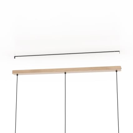 Eglo - Lestenec na vrvici 3xE27/25W/230V bež