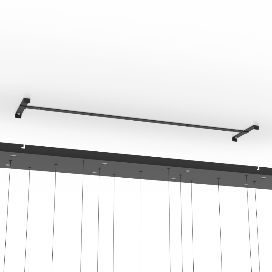 Eglo - LED Zatemnitveni lestenec na vrvici 8xLED/4,2W/230V 3000K prozorna