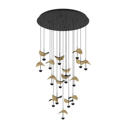 Eglo - LED Zatemnitveni lestenec na vrvici 17xLED/2,3W/230V 3000K pr. 78 cm