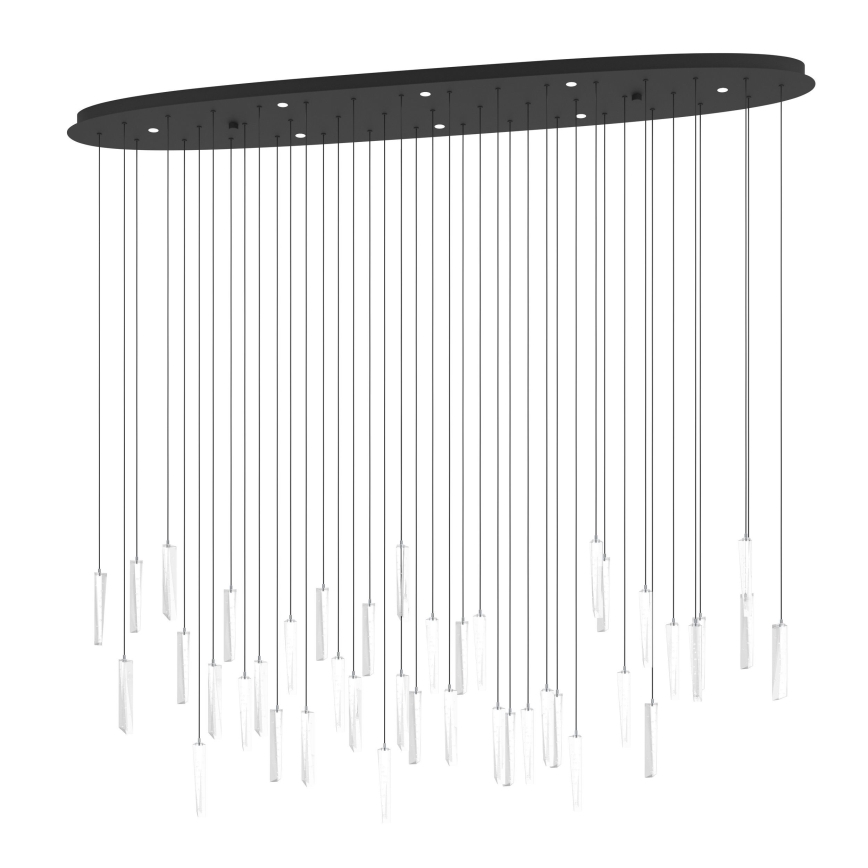 Eglo - LED Zatemnitveni lestenec na vrvici 8xLED/4,2W/230V 3000K prozorna
