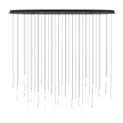 Eglo - LED Zatemnitveni lestenec na vrvici 8xLED/4,2W/230V 3000K prozorna