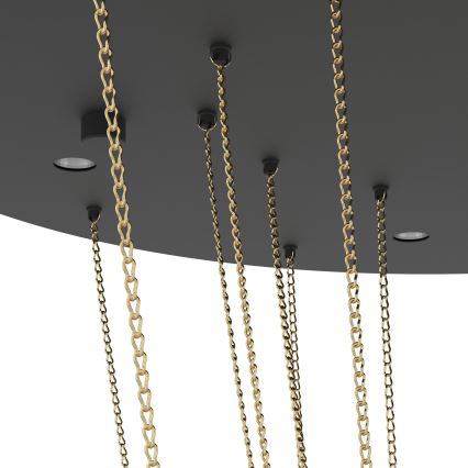 Eglo - LED Zatemnitvena stropna svetilka 6xLED/4,2W/230V 3000K
