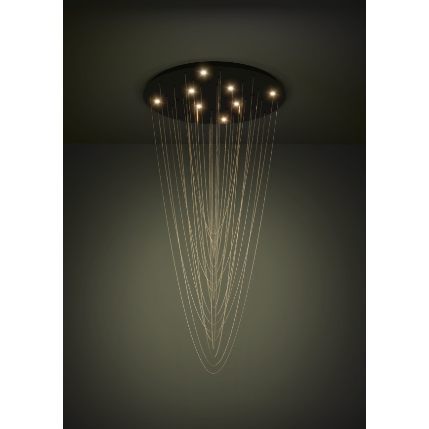 Eglo - LED Zatemnitvena stropna svetilka 8xLED/4,2W/230V 3000K