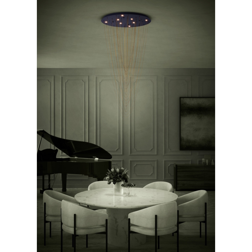 Eglo - LED Zatemnitvena stropna svetilka 8xLED/4,2W/230V 3000K