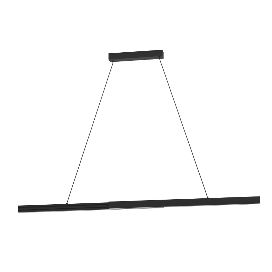 Eglo - LED Zatemnitveni lestenec na vrvici LED/20W/230V 3000K črna