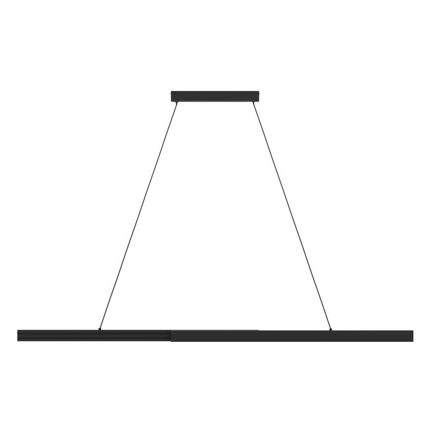 Eglo - LED Zatemnitveni lestenec na vrvici LED/20W/230V 3000K črna