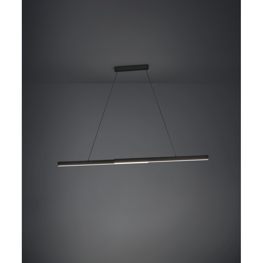 Eglo - LED Zatemnitveni lestenec na vrvici LED/20W/230V 3000K črna