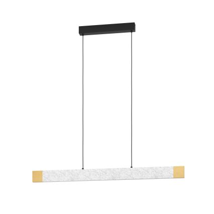 Eglo - LED Zatemnitveni lestenec na vrvici LED/22,2W/230V 3000K rjava/siva