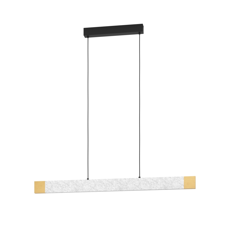 Eglo - LED Zatemnitveni lestenec na vrvici LED/22,2W/230V 3000K rjava/siva