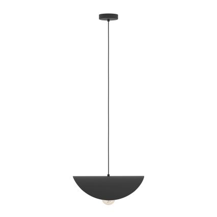 Eglo - Lestenec na vrvici 1xE27/40W/230V 41 cm črna/zlata