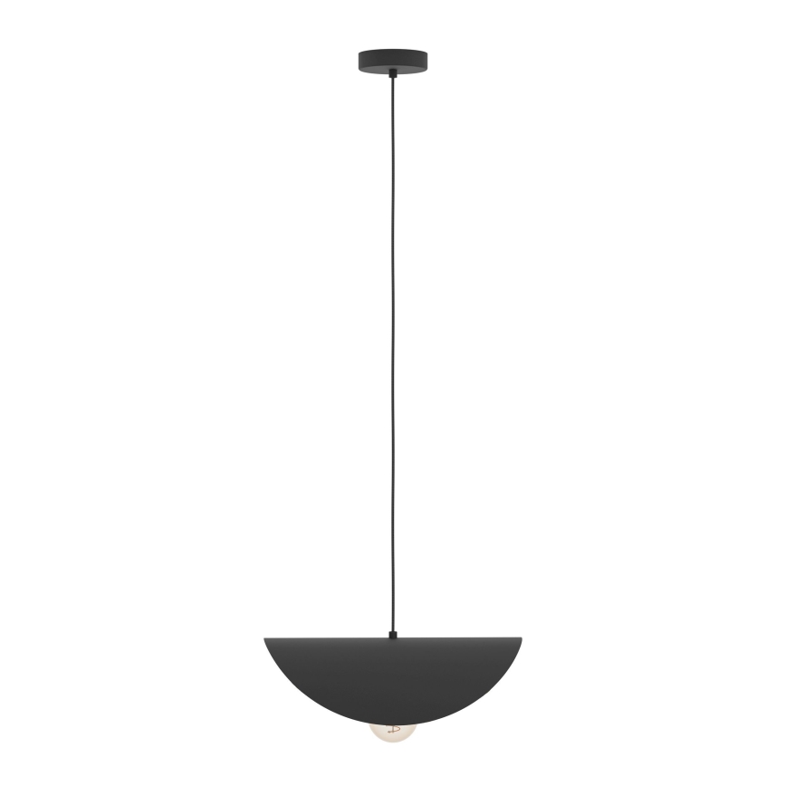 Eglo - Lestenec na vrvici 1xE27/40W/230V 41 cm črna/zlata