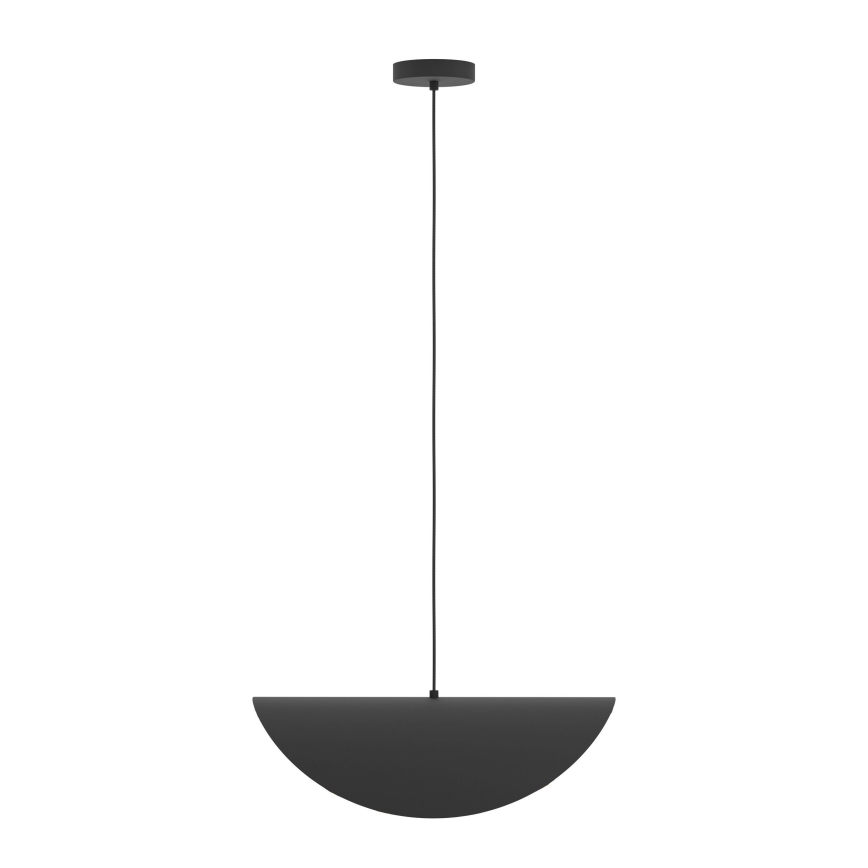 Eglo - Lestenec na vrvici 1xE27/40W/230V 53 cm črna/zlata