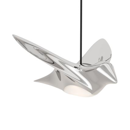 Eglo - LED Zatemnitveni lestenec na vrvici 17xLED/3W/230V 3000K sijajni krom