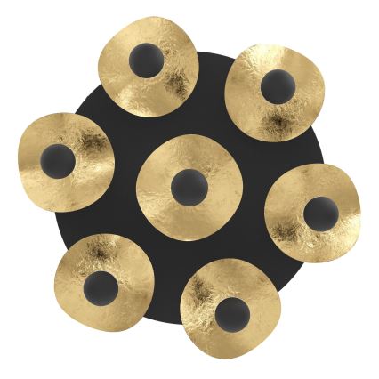 Eglo - LED Zatemnitvena stropna svetilka 7xLED/2,3W/230V 3000K