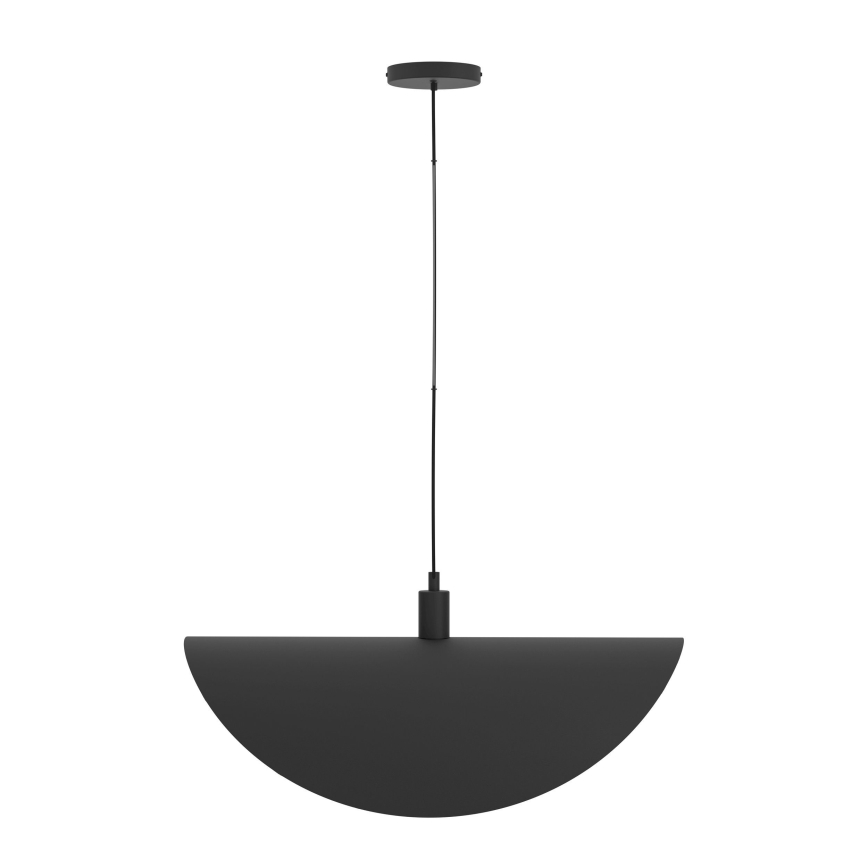 Eglo - Lestenec na vrvici 1xE27/40W/230V 80 cm črna/zlata