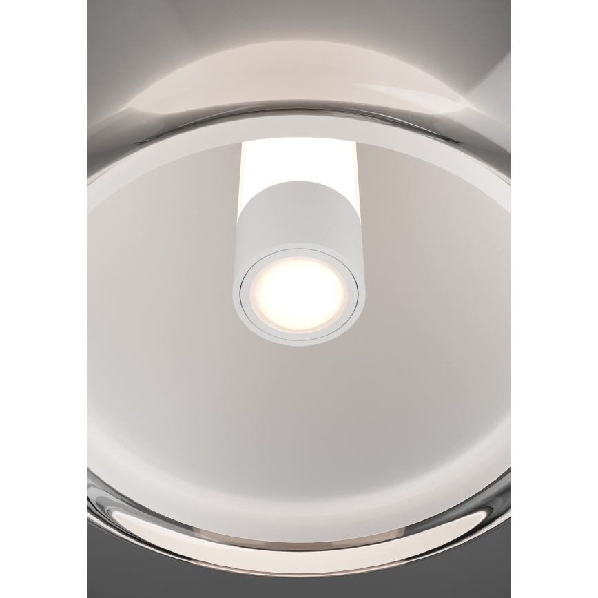 Eglo - Zatemnljivo stropno LED svetilo LED/5,5W/230V + LED/1,6W 2200-6500K sijajni krom + daljinski upravljalnik