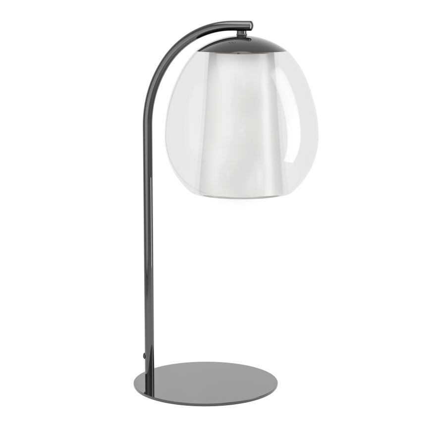 Eglo - LED namizna svetilka z možnostjo zatemnitve LED/5,5W/230V + LED/1,6W sijajni krom