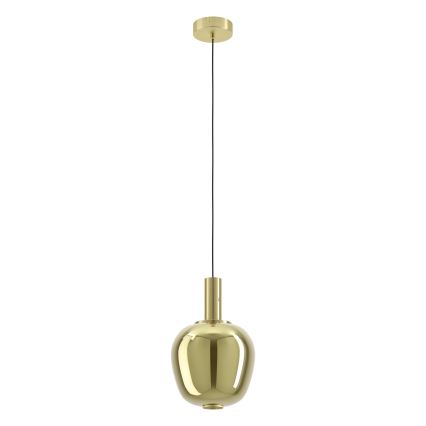 Eglo - Zatemljiv LED lestenec na kablu LED/6W/230V + LED/1,6W 2200-6500K Ø 25 cm zlati