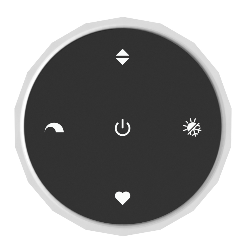 Eglo - LED zatemnjevalni lestenec na kablu LED/5,8W/230V 2200-6500K bežna/dimna + daljinski upravljalnik