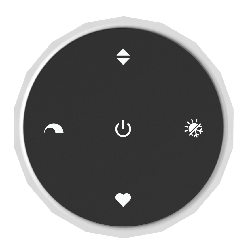 Eglo - LED zatemljiv viseči lestenec na kablu 3xLED/5,8W/230V 2200-6500K črna/bež/dimljena + daljinski upravljalnik