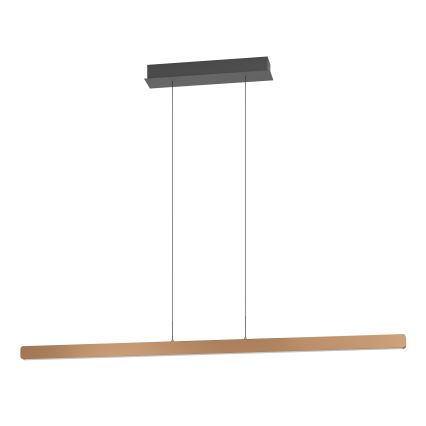 Eglo Stars of Light - LED zatemljiv lestenec na kablu LED/30W/230V 2200-6500K v zlati barvi + daljinski upravljalnik