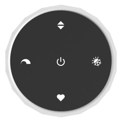 Eglo - zatemljiv viseči LED lestenec na kablu LED/60W/230V 2200-6500K zlati + daljinski upravljalnik