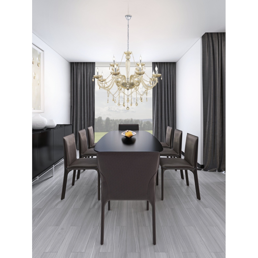 Eglo 39094 - Lestenec BASILANO 12xE14/40W/230V