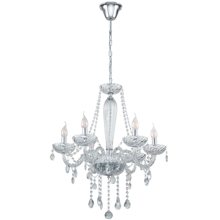 Eglo 39099 - Lestenec BASILANO 1 6xE14/40W/230V