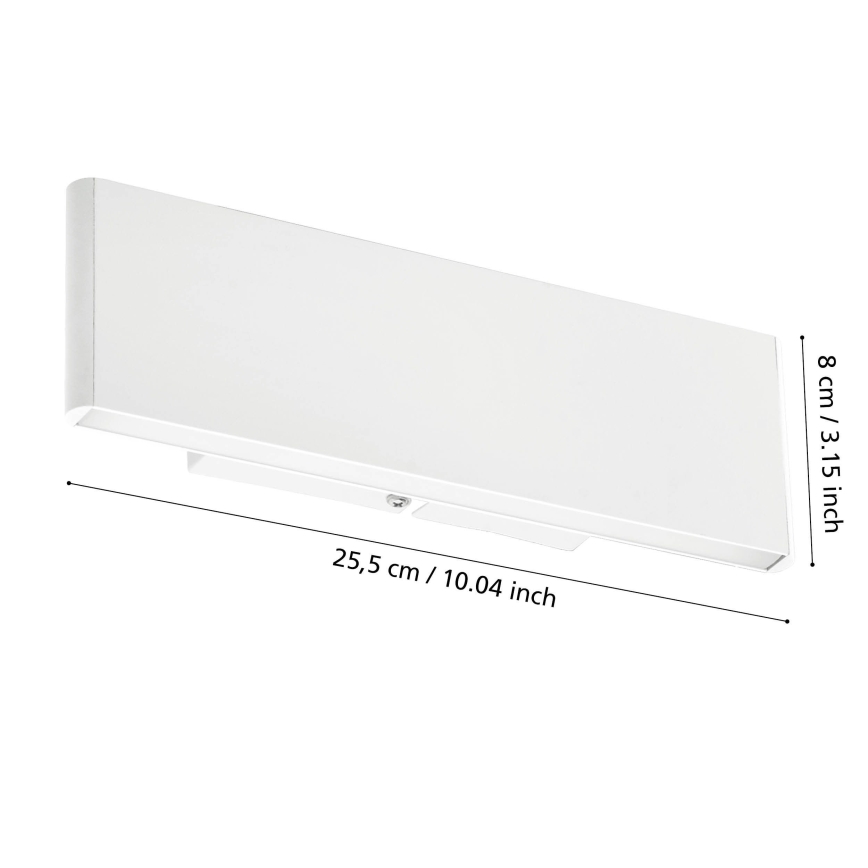 Eglo - LED Stenska svetilka 2xLED/5,4W/230V