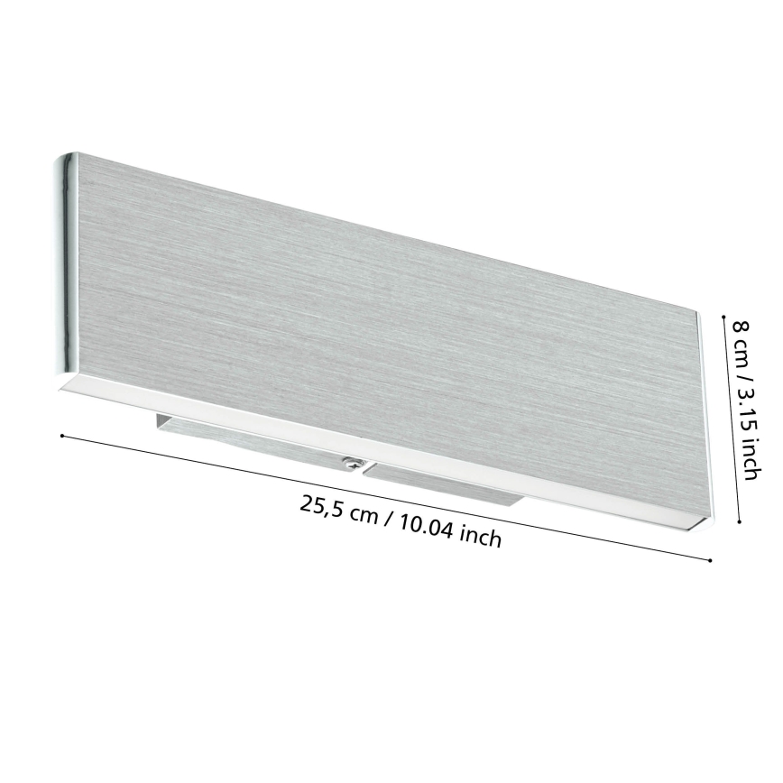Eglo - LED Stenska svetilka 2xLED/5,4W/230V