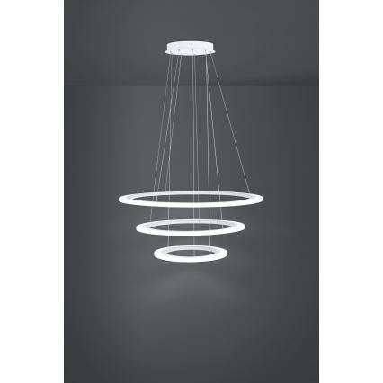 Eglo - LED Zatemnitveni lestenec na vrvici 1xLED/45W/230V + 1xLED/33W + 1xLED/19,5W