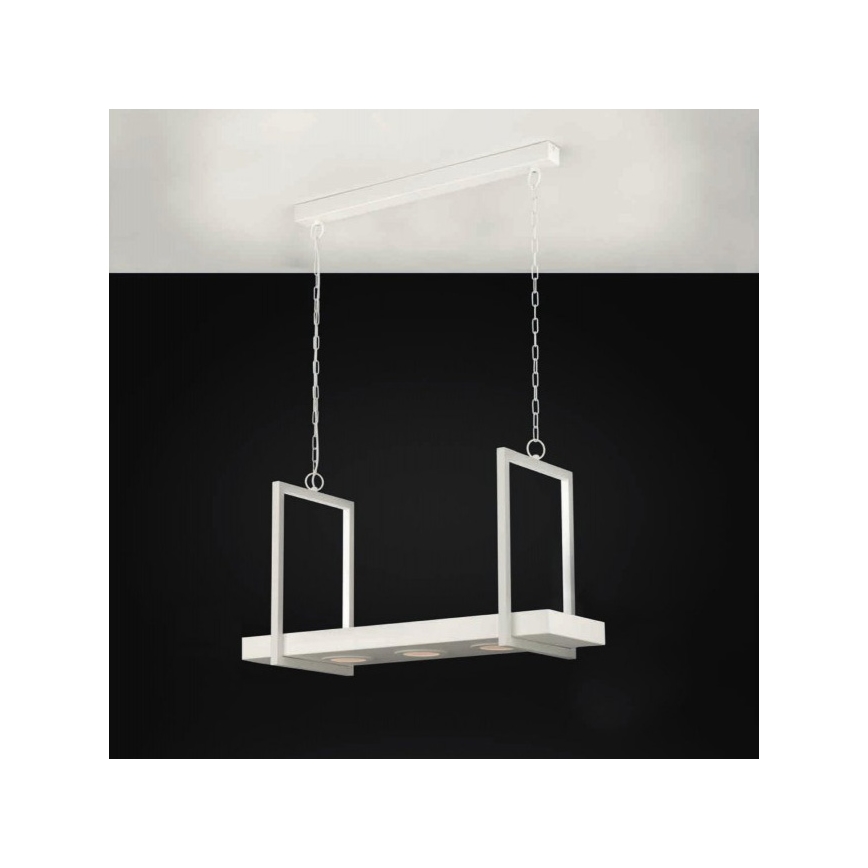 Eglo - LED RGB Zatemnitveni lestenec na verigi 3xLED/6W/230V + DU