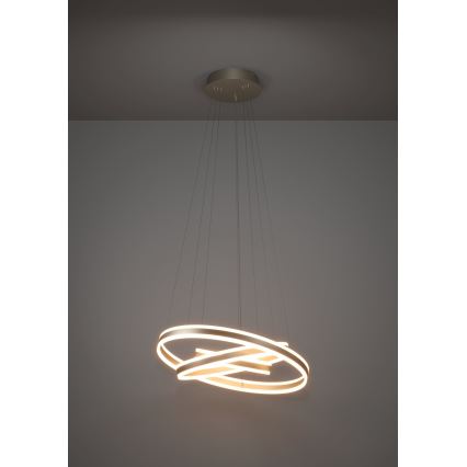 Eglo - LED Zatemnitveni lestenec na vrvici LED/78W/230V + LED/70W + LED/34W