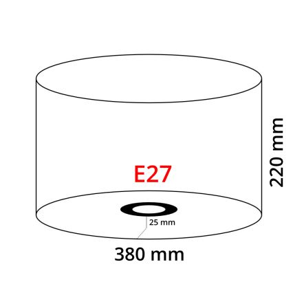 Eglo 39366 - Senčnik NADINA 1 E27 pr.38 cm zelen