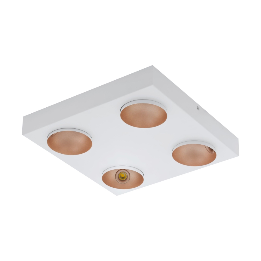 Eglo - LED Zatemnitvena stropna svetilka 4xLED/3,3W/230V
