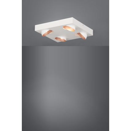 Eglo - LED Zatemnitvena stropna svetilka 4xLED/3,3W/230V