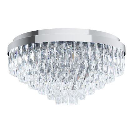 Eglo - Stropna svetilka 11xE14/40W/230V krom