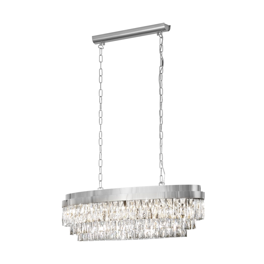 Eglo - Lestenec na verigi 10xE14/40W/230V krom