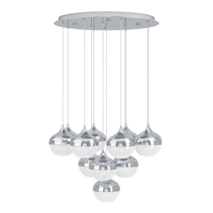 Eglo - LED Zatemnitveni lestenec na vrvici 10xLED/3,1W/230V
