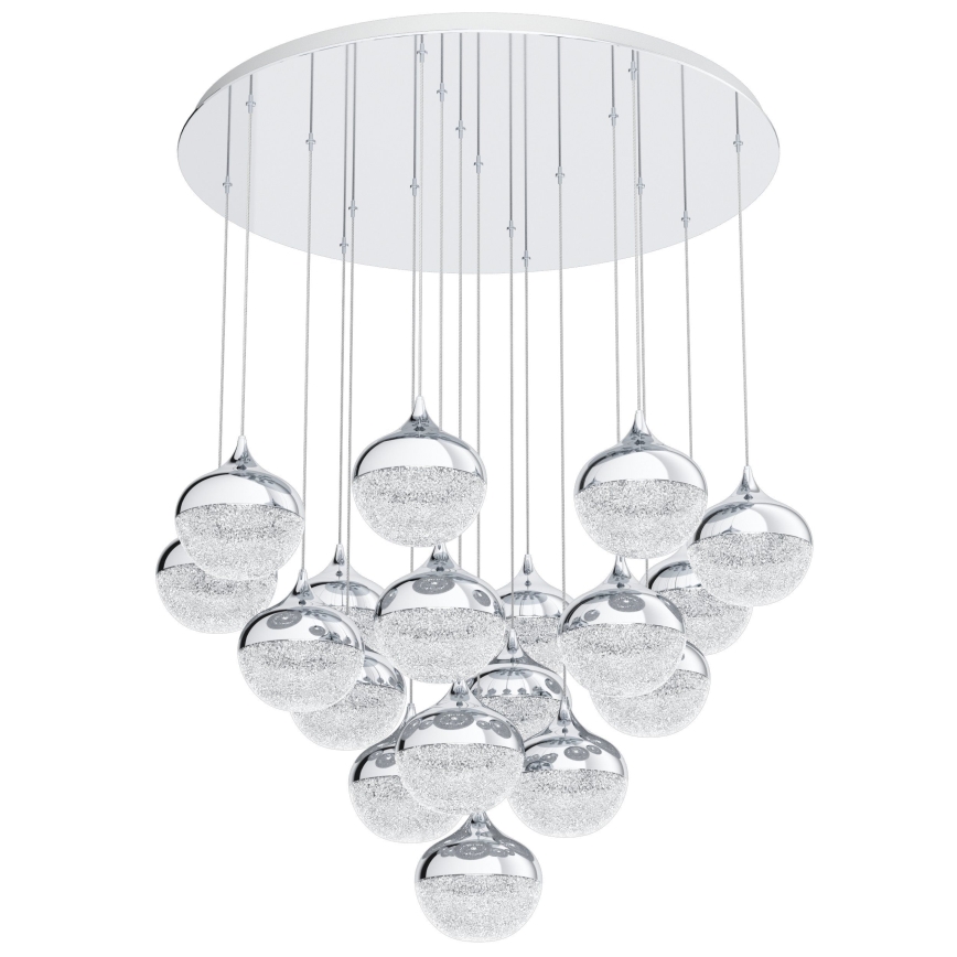 Eglo - LED Zatemnitveni lestenec na vrvici 18xLED/3,1W/230V