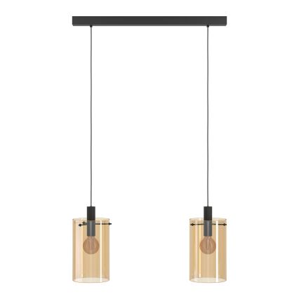 Eglo - Lestenec na vrvici 2xE27/40W/230V