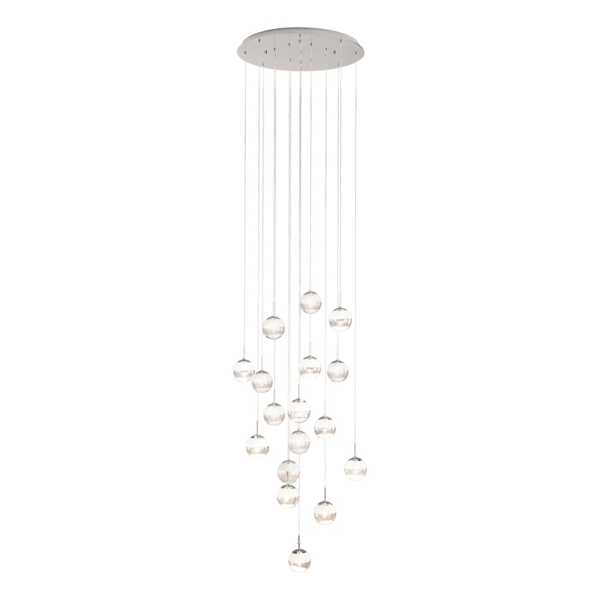 Eglo - LED Zatemnitveni lestenec na vrvici 17xLED/5W/230V