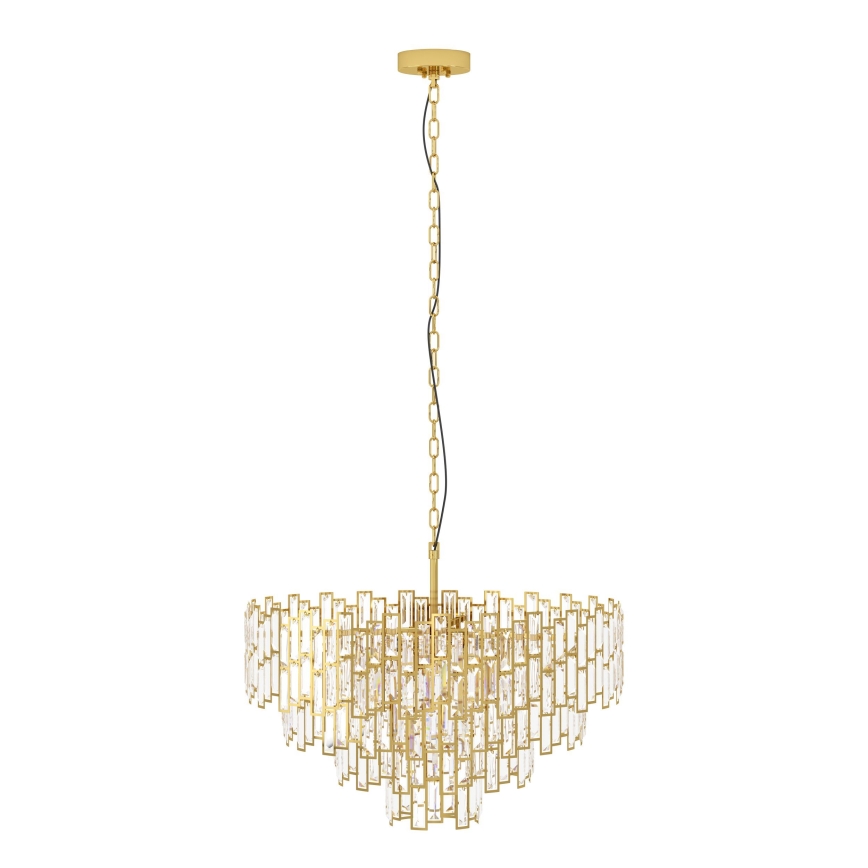 Eglo - Lestenec na verigi 10xE14/25W/230V d. 78 cm
