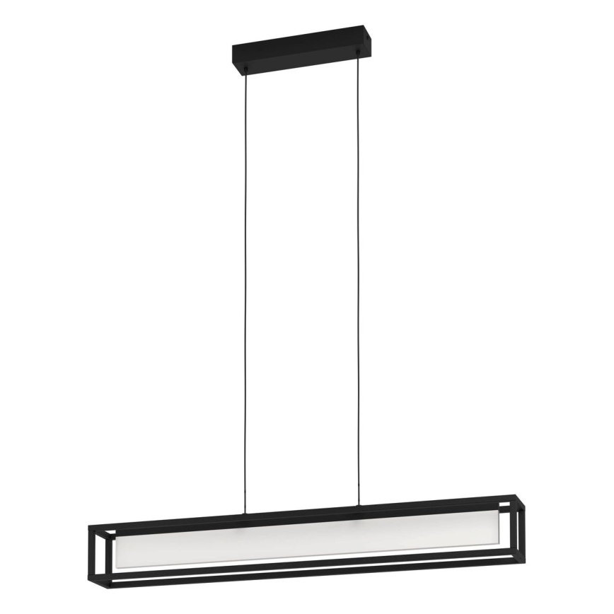 Eglo 39629 - Zatemnljiv LED lestenec na kablu GUALAJO LED/27W/230V črna