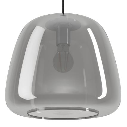 Eglo - Lestenec na vrvici 1xE27/40W/230V pr. 35 cm dimna